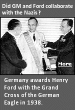 Both General Motors and Ford insist that they bear little or no responsibility for the operations of their German subsidiaries, which controlled 70 percent of the German car market at the outbreak of war in 1939 and rapidly retooled themselves to become suppliers of war materiel to the German army.